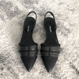 Nine West Black Flats